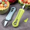 Watermelon Slicer Cutter Scoop Fruit Carving Knife Cutter Fruit Platter Fruit Dig Pulp Separator Kitchen Home Gadgets Tools