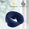 New Ergonomics Lying Down Pillow Memory Foam Breathable Head Rest Support Pillow Body Massage Face Rest Pillow for Beauty Salon