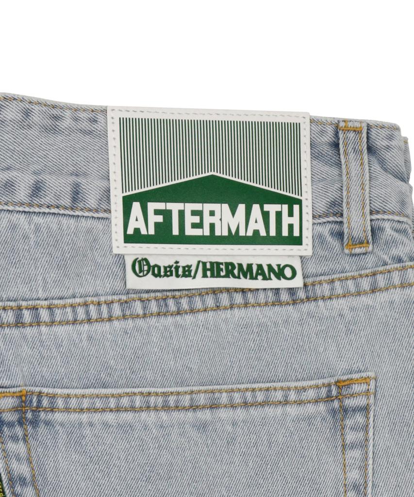 AFTERMATH Denim Shorts Light Indigo