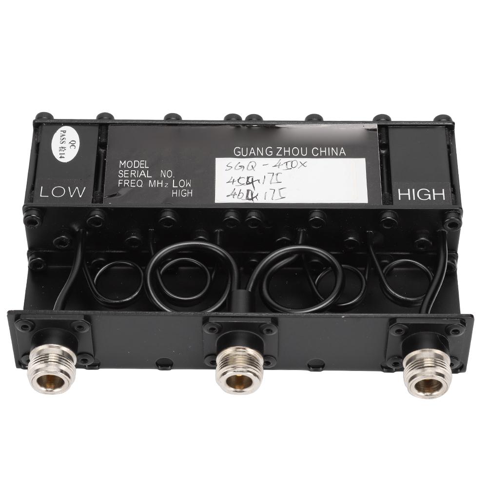 10 Вт УВЧ 6-резонаторный дуплексер TX: 454.175 МГц RX: 464.175МГц Радио Тональный Репитер N Разъем