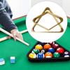 Деревянная подставка для шаров для пула, собиратель для бильярдного стола, набор «Треугольник» и «Ромб» для комнаты,