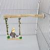 Multi Branch Design Bird Perch Stand for Parakeets Budgies and Cockatiels for Claw Grinding and Playtime Birdcages
