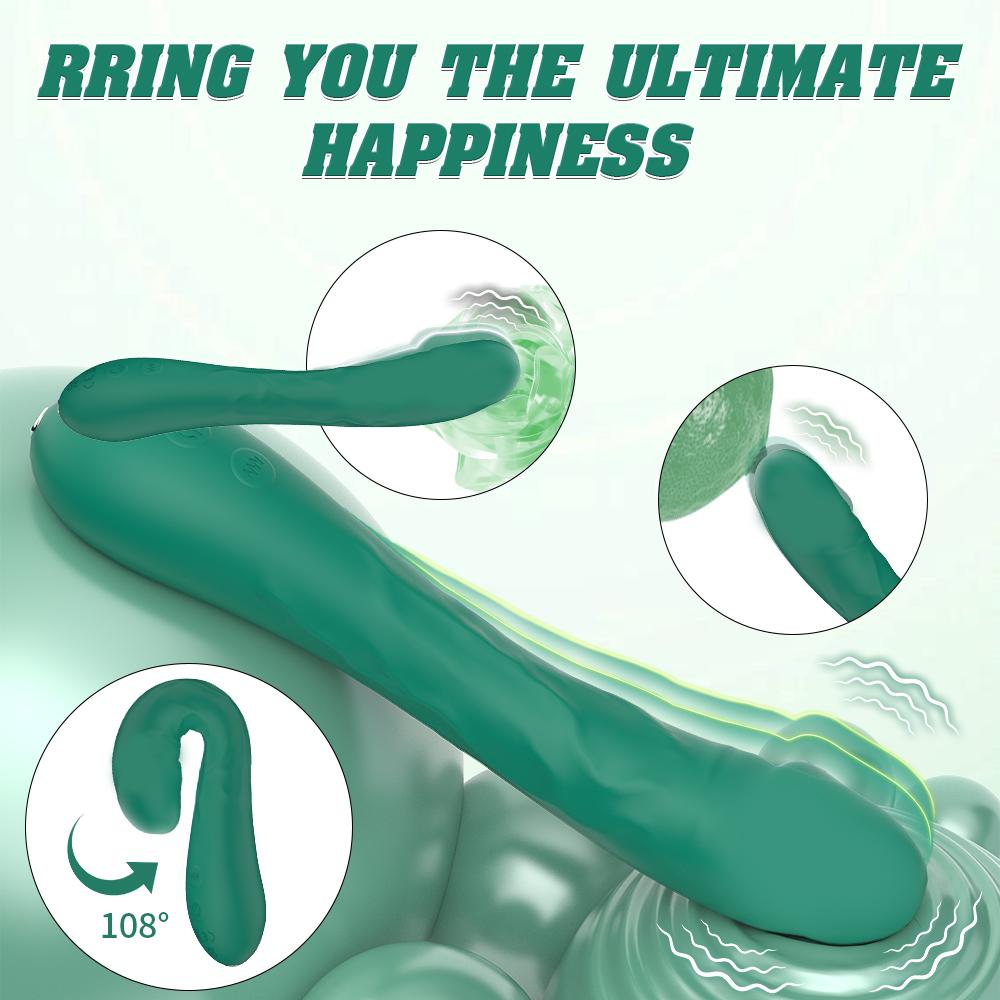Vibrator Vibrating for Vagina Stimulation Silicone Rechargeable G Spot Dildo Vibrator Massage 7 Vibration Patterns Sex Toy Women