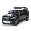 1/24 Range Rover Defender SUV Alloy Car Model Diecast Simulation Metal Toy Off-road Vehicles Car Model Sound and Light Kids Gift