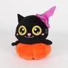 Cat Dark Series Plush Toy Cartoon Stuffed Doll Room Sofa Decoration Gift Kids