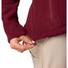 Columbia Fast Trek II Jacket, Womens Burgundy Fleece