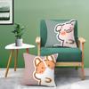 Surprise Animals In The Twelve Zodiac Signs Pillow Case Comfort Sofa Bed Silky elegant Invisible zipper Decorative cushion cover