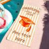 Персонализированное пляжное полотенце для выпускного, на заказ, вечеринка по случаю окончания школы, выпускной год, подарок на выпускной из школы, колледжа