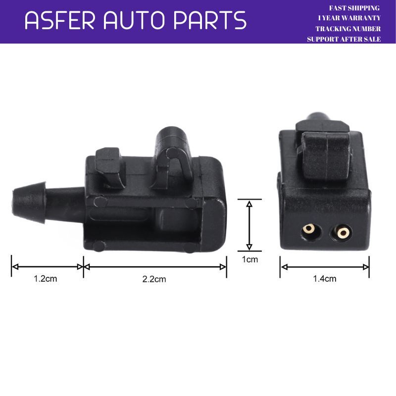 2 шт. Форсунка омывателя лобового стекла для Renault Megane Mk2 Mk3 Fluence Scenic Mk2 Laguna Oem 8200082347