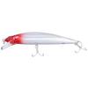 Sea Fishing Sinking Lure 60g Stainless Steel Plastic Artificial Simulation Eye Bait Accessory Red