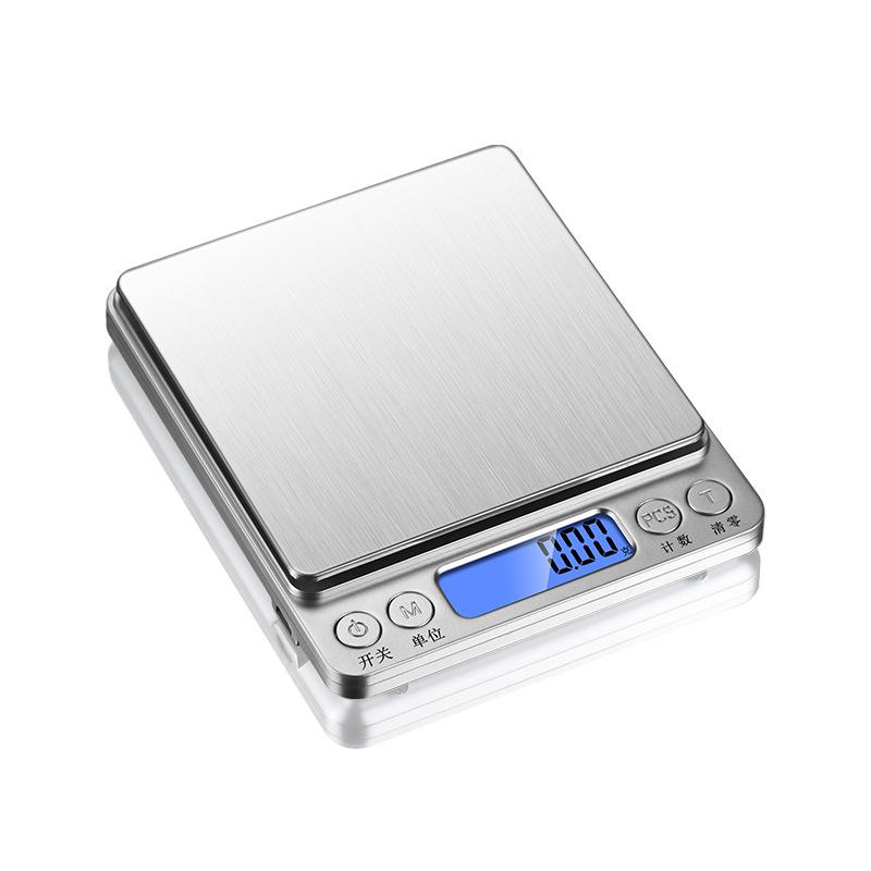 Kitchen Scale Electronic Scale Electronic Scale Small Gram Scale Accurate 0.1g High Precision Gram Weight Baking Food Scale