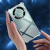 Противоударный прозрачный чехол для Honor Magic5 Lite 6,67" Мягкий силиконовый прозрачный задний чехол для телефона Honor Magic 5 Защитная камера