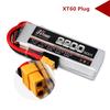 (H2O)JHPower 11,1 В 2200 мАч 3S-45C Батарея XT60 Разъем для радиоуправляемой модели Квадрокоптера Дрон