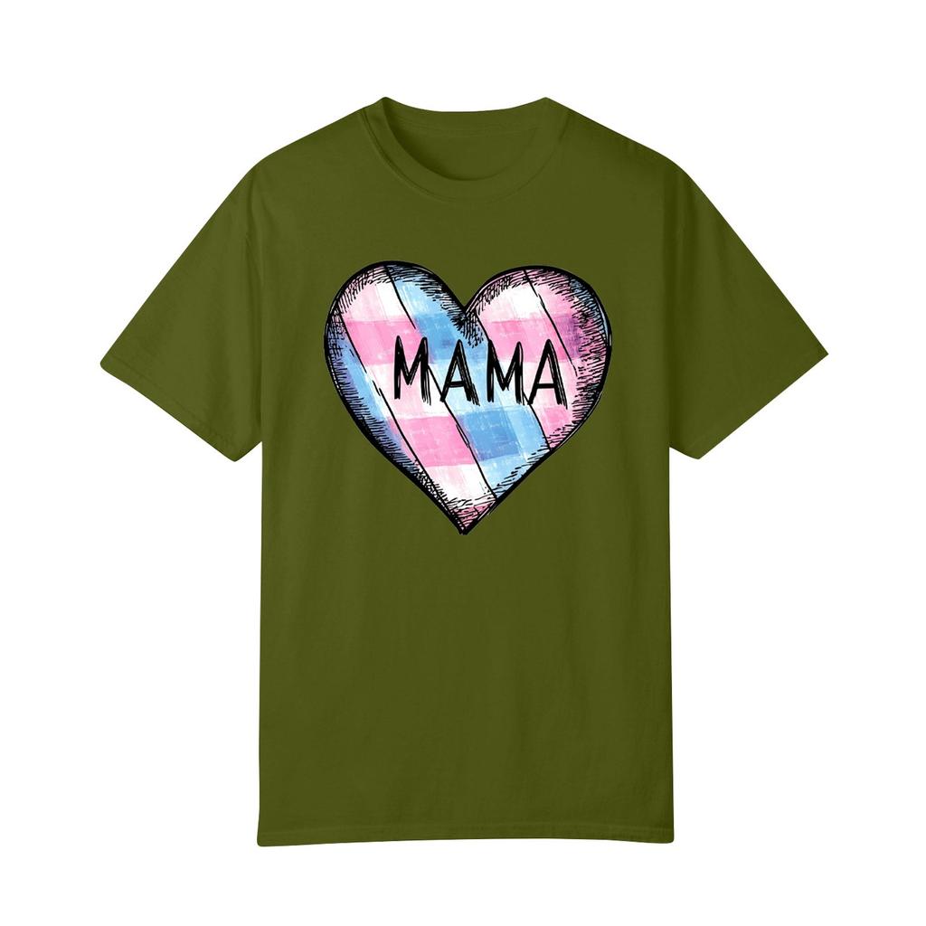 Женская повседневная футболка с круглым вырезом и короткими рукавами с принтом