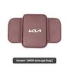Car Armrest Mat Center TYJS4E Console Leather Protection Cushion For New Kia KN Rio Soul Forte
