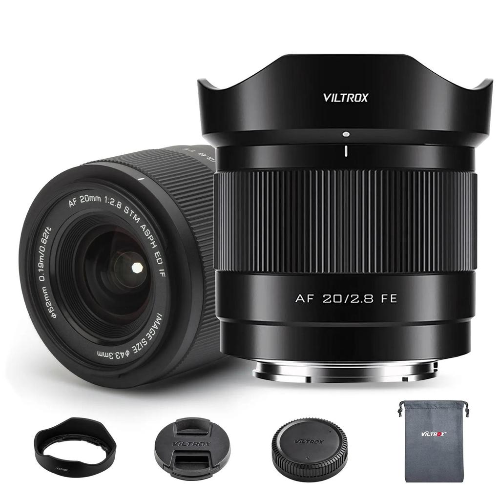 VILTROX 20 мм F2.8 для Sony E-mount для Nikon Z-mount объектив для полнокадровой сверхширокоугольной автофокусной камеры Vlog объектив для A7C A6400