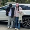 Зимняя ромбовидная стеганая хлопковая куртка женская 2025 новая корейская версия ленивый ветер стеганая утолщенная хлопковая куртка стеганая куртка тренд