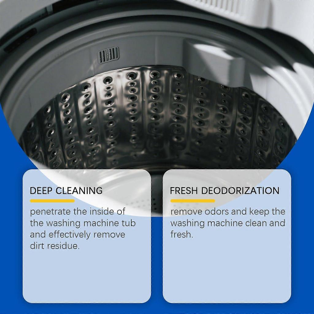 Washing Machine Tub Cleaning Powder For Removing Dirt, Residual Odor And Laundry Machine Cleaning Universal Model Cleaning Powder