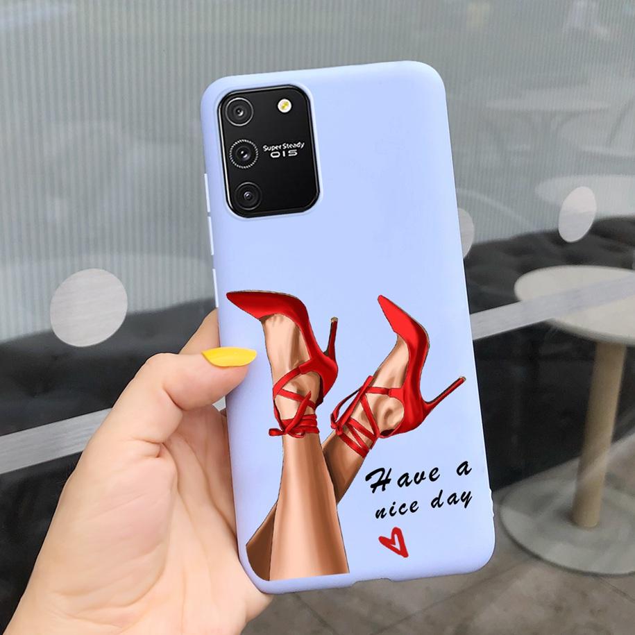 For Samsung Galaxy S10 Lite 2020 Case Colorful Flower Silicon Soft Back Cover For Samsung S10 Lite 2020 S5 S10lite SM-G770F Etui