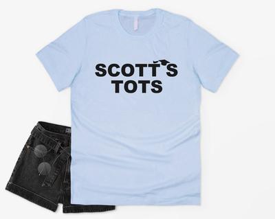 Футболка Scott's Tots Смешная Футболка Офис США Майкл Скотт Дуайт Шрут