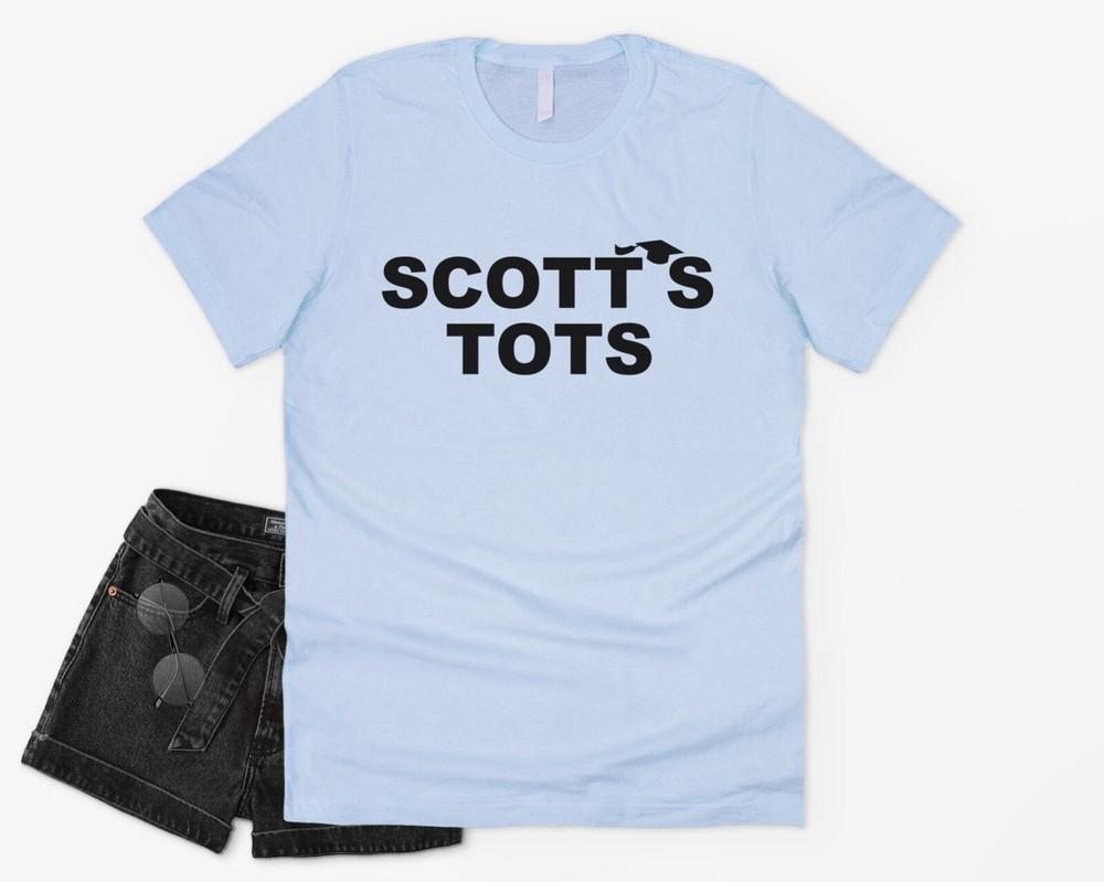 Футболка Scott's Tots Смешная Футболка Офис США Майкл Скотт Дуайт Шрут