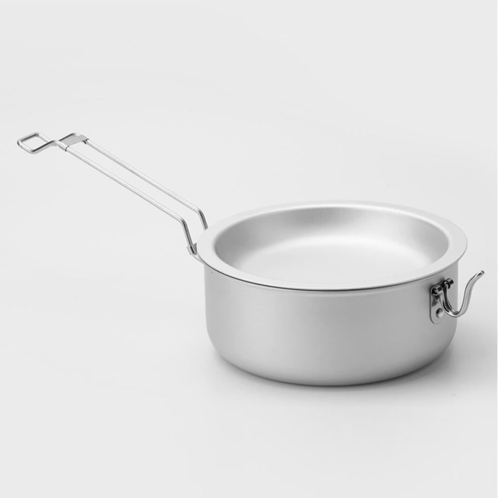 Набор походной посуды из высокотвердого оксидированного алюминия, походные кастрюли и сковороды, компактный и удобный для кемпинга и