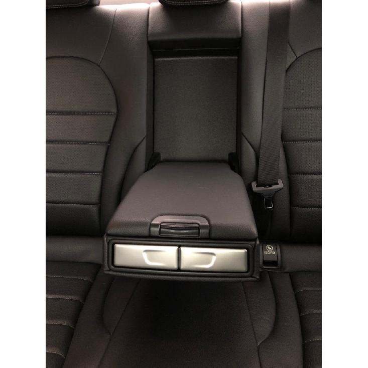 Car Styling Rear Armrest Box Car Cup Holder Sticker Cover For Mercedes Benz C Class W205 GLC X253 GLA X156 S Class