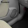 Настоящая мягкая карбоновая наклейка для Fiat Panda 2003 2004 2005 2006 2007 2008 2009 2010 2011 LHD RHD Декоративное кольцо динамика двери