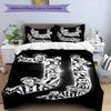 3pcs Football club logo pattern bedding set duvet cover set includes duvet cover &pillowcases,perfect all season bedroom decoration&gift
