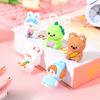 3D моделирование животных симпатичная точилка для карандашей школьники пластиковый силиконовый настольный безделушка дети кавайный перочинный нож канцелярские подарки
