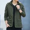 Зимнее пальто мужское утолщенное термообработанное флисовое пальто мужская повседневная корейская версия модный чистый хлопок