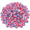10Pcs National Flag Beads DIY Craft Supplies Shell Patch Candy Rainbow Stripes Decor Materials Resin Jewelry Accessories