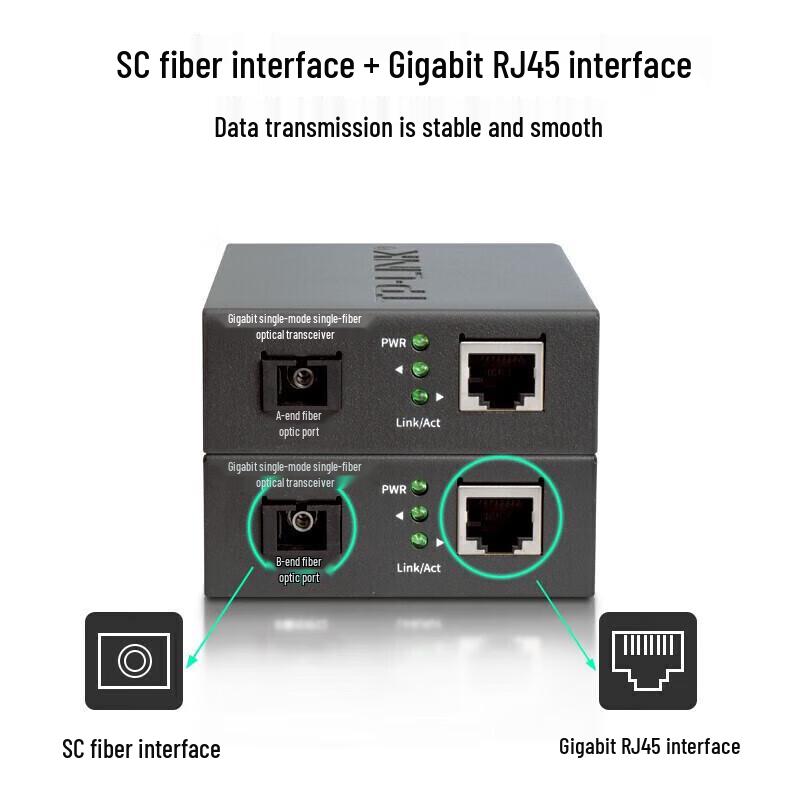 TP-LINK TL-FC311A/B Gigabit Single-Mode Single-Fiber Media Converter