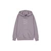 (WMNS) Rhinestone Fleece Hoodie 'Purple' Women's DH1412-580