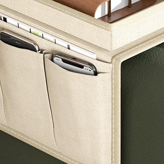 Поднос-подстаканник для дивана, Подставка-органайзер на подлокотник дивана с боковыми карманами для пультов, мобильного телефона, планшета, закусок