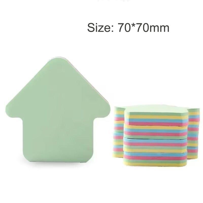 500/1000 Sheets Sticky Notes 3 Inch,Cute Shape Sticky Notes for Organizing,Reminders,To Do Lists,School Supplies,Office Products Self-Sticky Note Pads