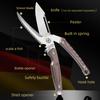 Home Kitchen Chicken Bone Scissors Stainless Steel Multi-Use Sharp Cutting Chicken Bone Multi-Functional Rebound Scissors Sub