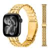 Ремешок из нержавеющей стали для Apple Watch ultra2 3 band 49мм 40мм 44мм 45мм 46мм Металлическая пряжка Браслет iWatch series 9 7 8 se 10 11