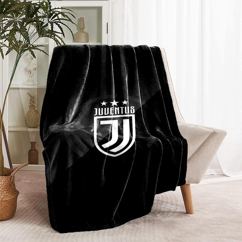 1pc Blanket - Juventus FC logo Print Design, Lightweight Blanket for Sofa, Bed- Soft &Warm, Gift for All Seasons