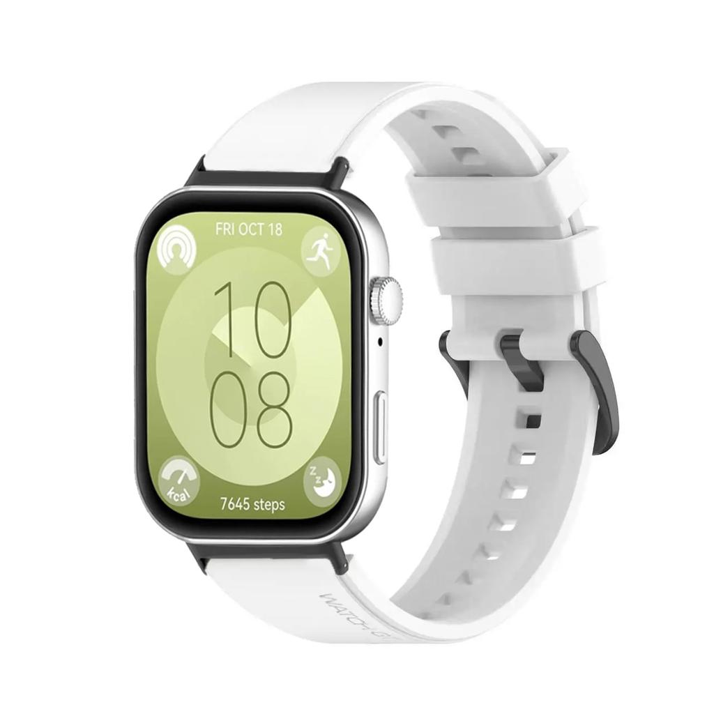 Мягкий силиконовый ремешок для Huawei Watch Fit 3, спортивный, удобный браслет, ремешок для Huawei Watch Fit 3, сменная ремешок