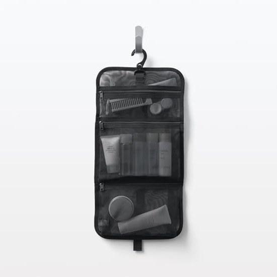 Muji Подвесная косметичка из нейлоновой сетки Черная Приблизительно 2115 см OHH39A4A