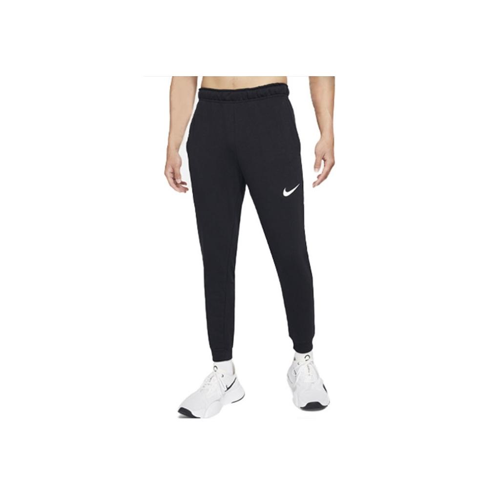 Nike Длинные трикотажные тренировочные брюки Dri-Fit, мужские, черные, CZ6380-010