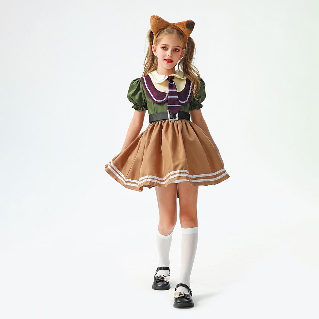 Детский костюм Костюм невесты-зомби для косплея Костюм для выступления Маскарадный костюм