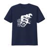 THE BLOOD BROTHERS Scratch Face Hardcore Post Band Print T Shirt for Men vintage Washed Top For Everyday Wear Stretched
