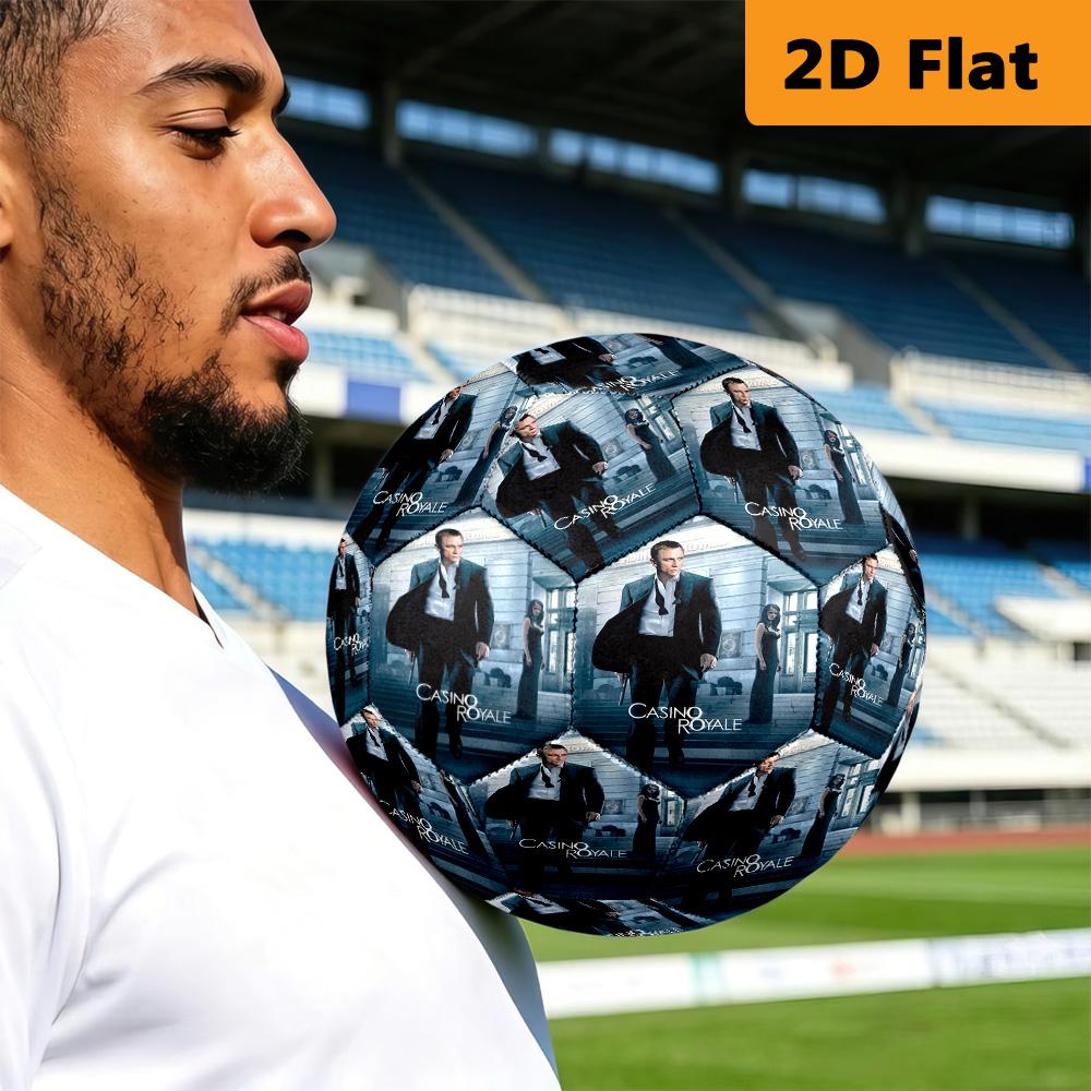 Iconic Gun Logo Design football Suitable for both training and competition No. 5 football Wear-resistant and slip-resistant Very elastic