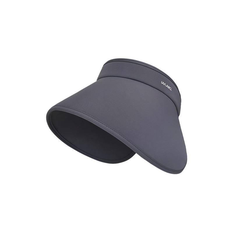 Wrap-around Plus Eaves Sun Protection Empty Top Hat Children's Summer Outdoor UV Protection Sun Hat Foldable Sun Hat