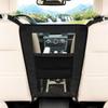 Adjustable Rear Seat Protective Railing Elastic Car Seat Storage Net  Pet Restraint
