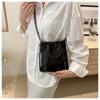 Sparkling Sequined Chain Bucket Bag Women's 2025 New Niche Korean Version Fashion Underarm Shoulder Crossbody Bag