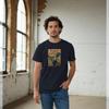 Apoh Edvard Munch 'Scream' Navy T-shirt