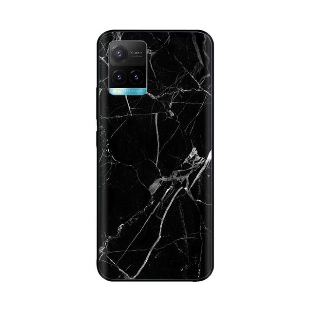Чехол для Vivo Y21 2021, чехол для Vivo Y33s, силиконовый чехол для задней панели телефона Vivo Y21s Y33s, чехол Y 21, черный бампер Vivoy21, чехлы из ТПУ